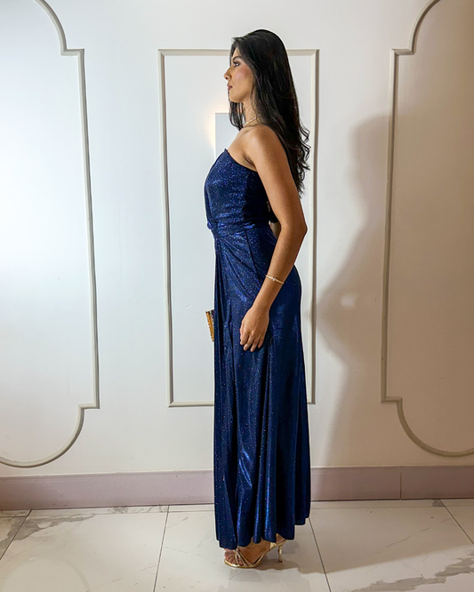 Vestido Lurex Ref. 049027 - MARINHO