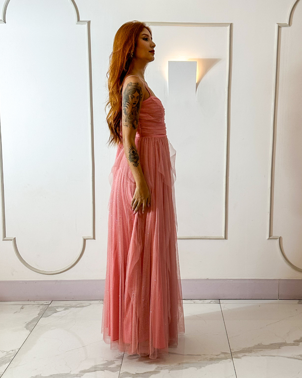 Vestido Glitter Ref. 049042 - ROSE
