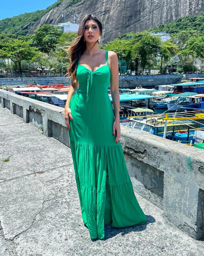 Vestido Longo Ref. 049182 - VERDE