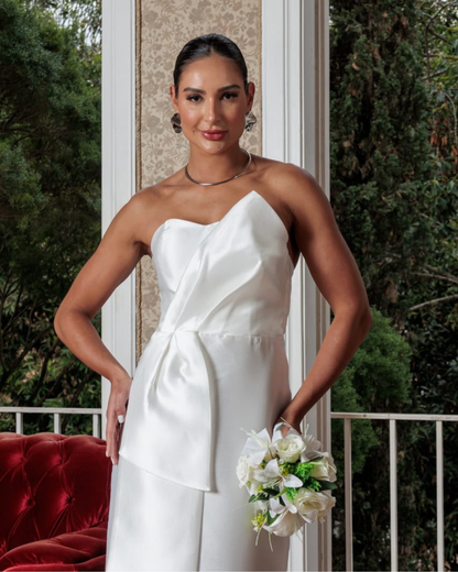 Vestido Zibeline ref. 049234 - BRANCO