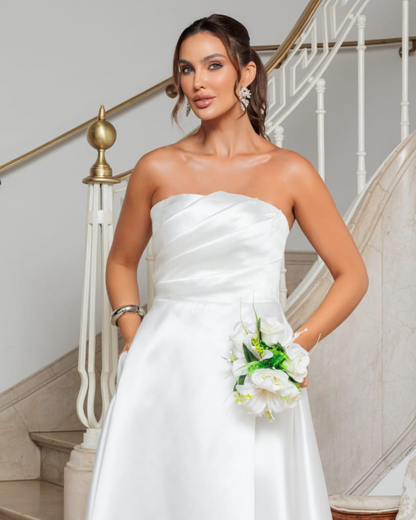 Vestido Zibeline Ref. 049235 - BRANCO