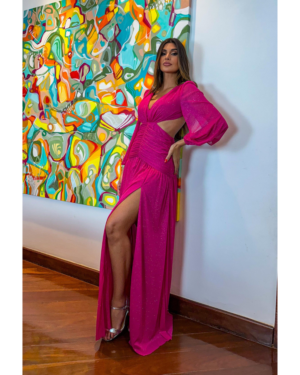 Vestido Longo Ref. 048457 - PINK