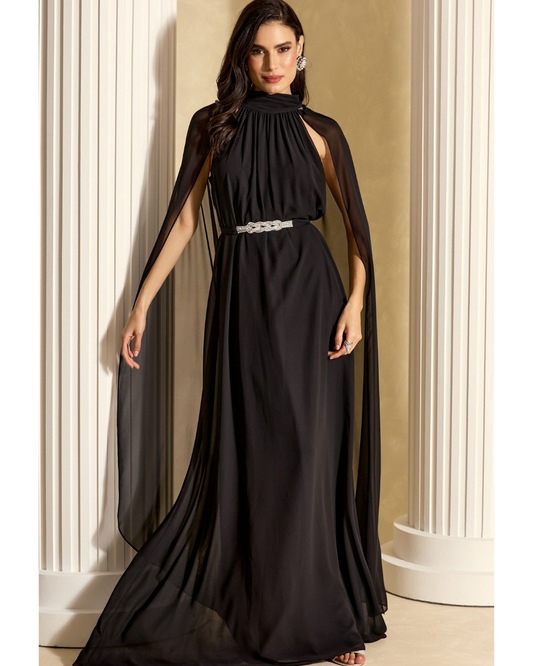 Vestido Longo Ref. 048948 - PRETO
