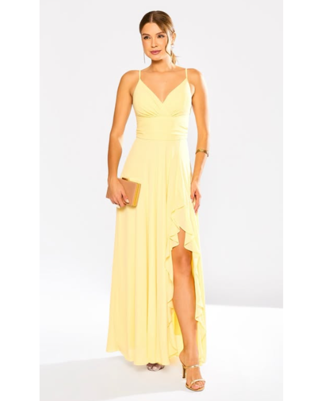 Vestido Longo Ref. 047970 - AMARELO
