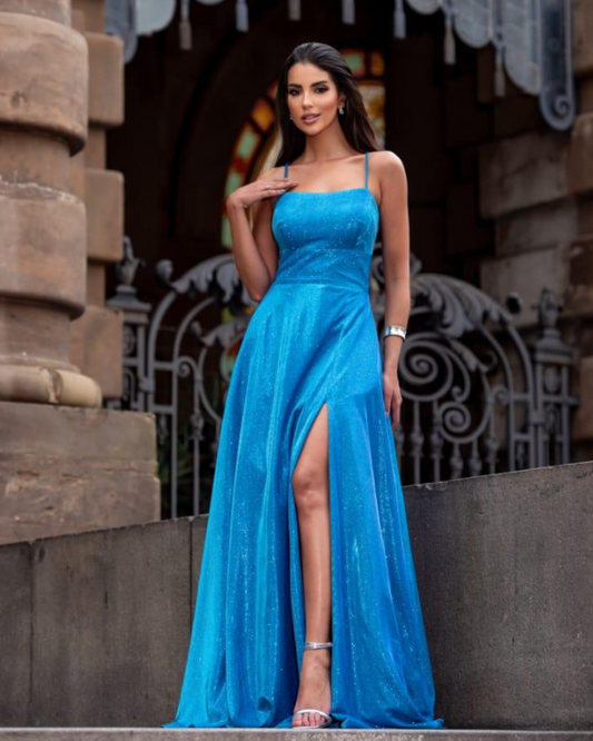 Vestido Lurex Ref. 048852 - AZUL