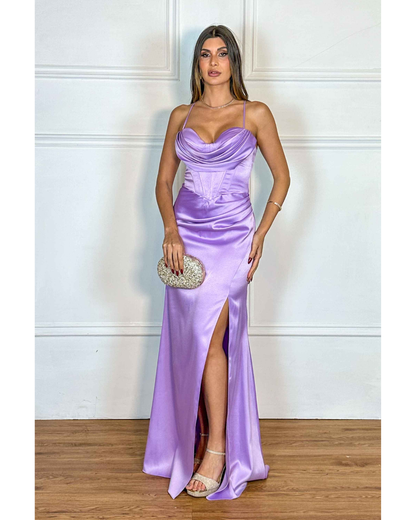 Vestido Longo Ref. 047332 - LILAS