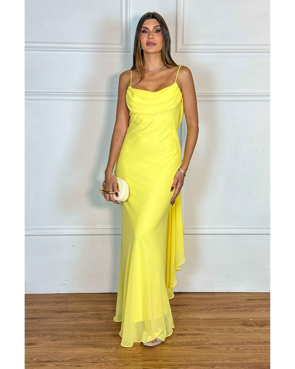 Vestido Longo Ref. 048059 - AMARELO