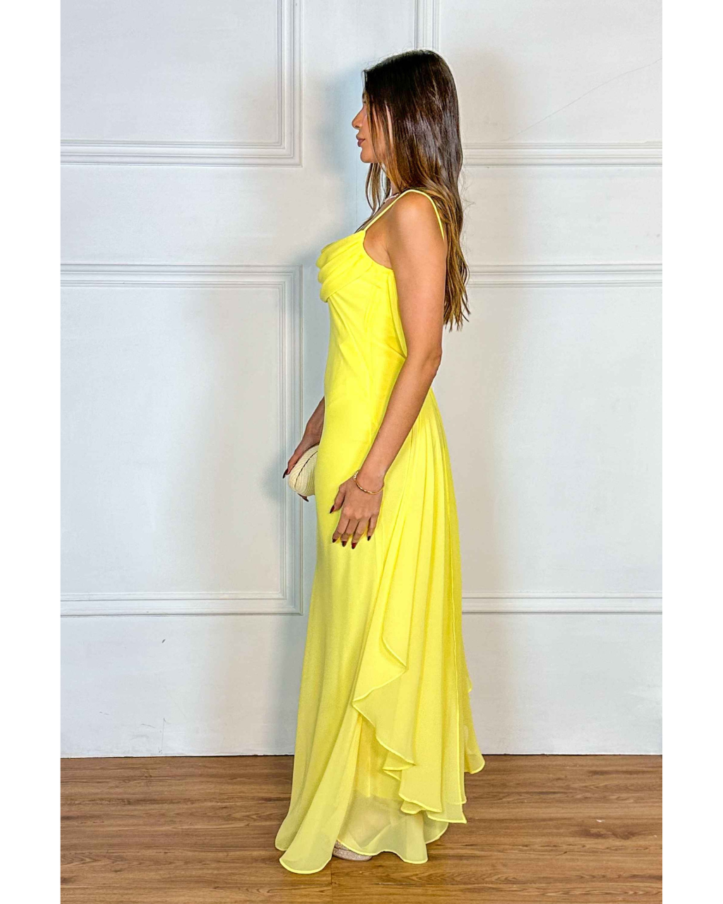 Vestido Longo Ref. 048059 - AMARELO