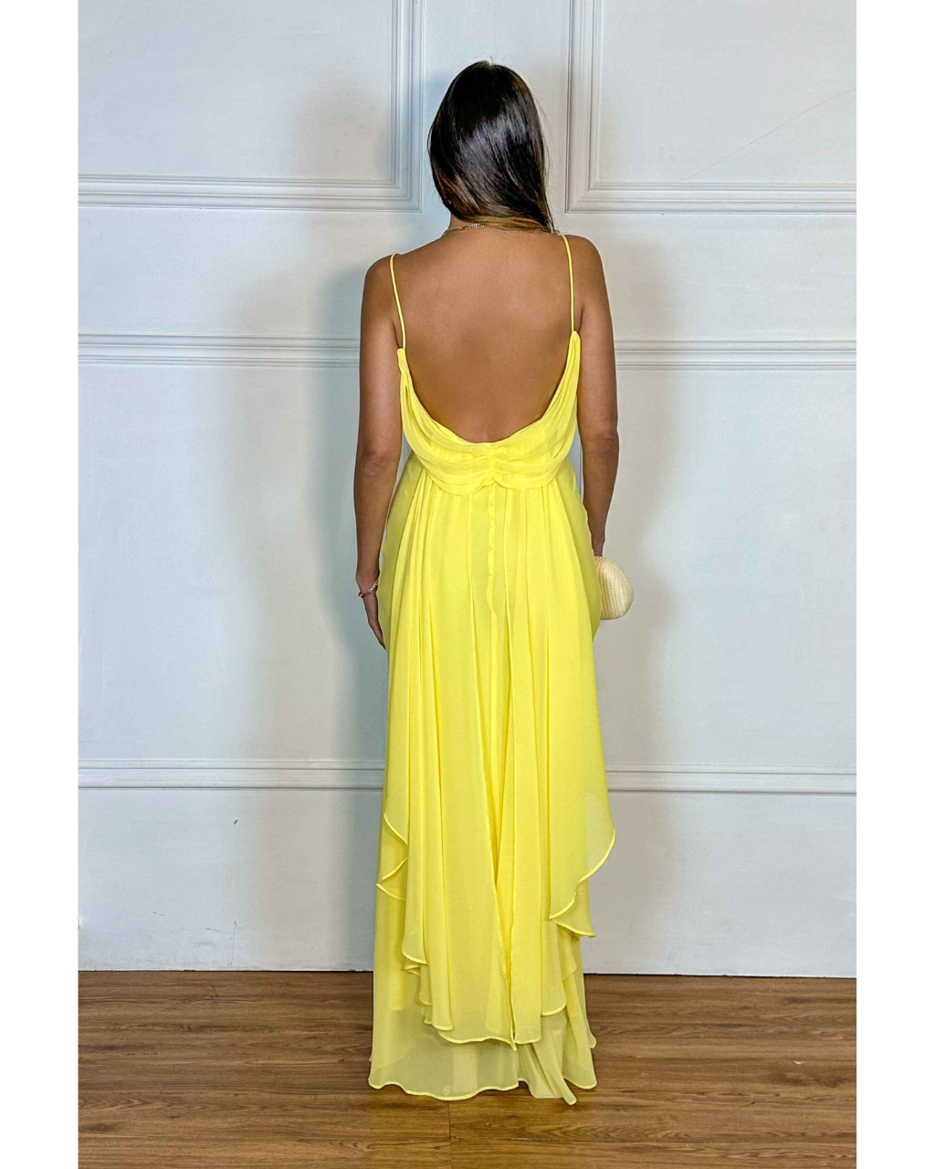 Vestido Longo Ref. 048059 - AMARELO