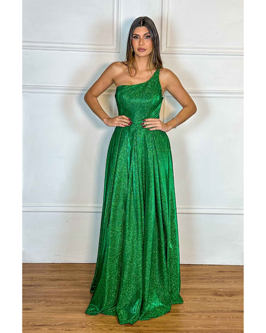 Vestido Longo Ref. 047665 - VERDE ESMERALDA
