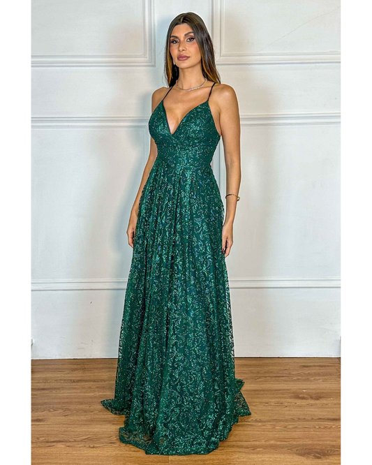 Vestido Longo Ref. 047151 - VERDE