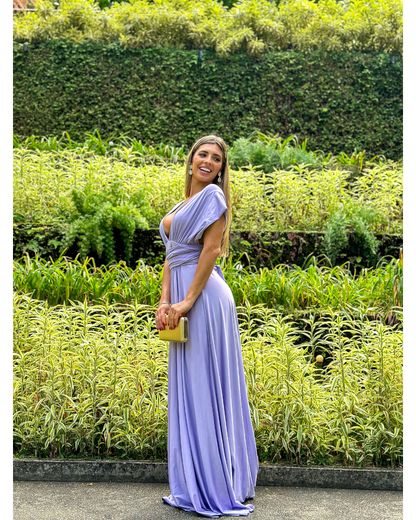 Vestido Wrap Dress Ref 044884 - LILAS
