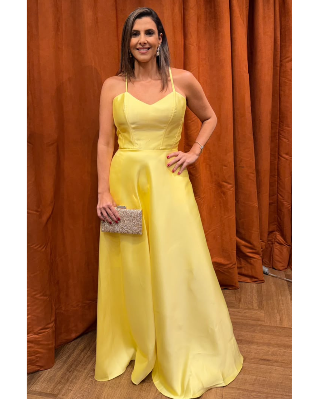 Vestido Zibeline Ref. 048567 - AMARELO
