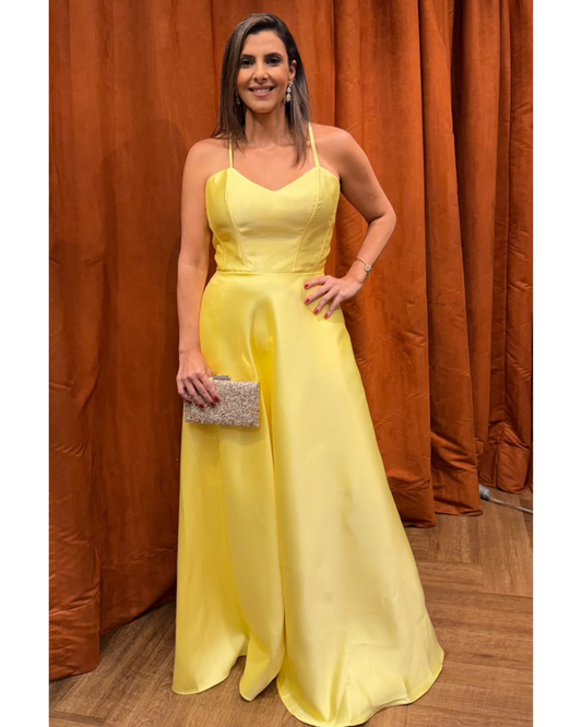 Vestido Zibeline Ref. 048567 - AMARELO