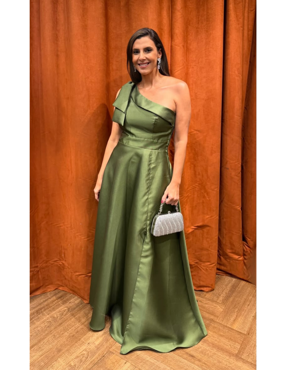 Vestido Zibeline Ref. 048568 - VERDE OLIVA