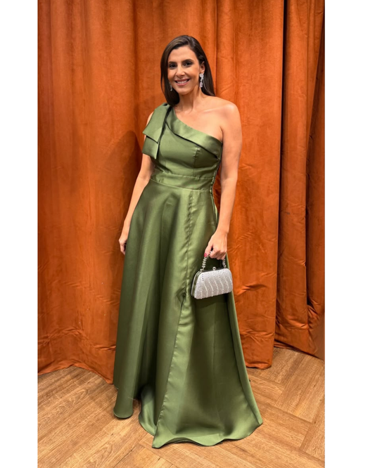 Vestido Zibeline Ref. 048568 - VERDE OLIVA