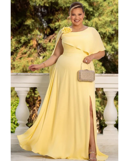 Vestido Longo Ref. 048976 - AMARELO