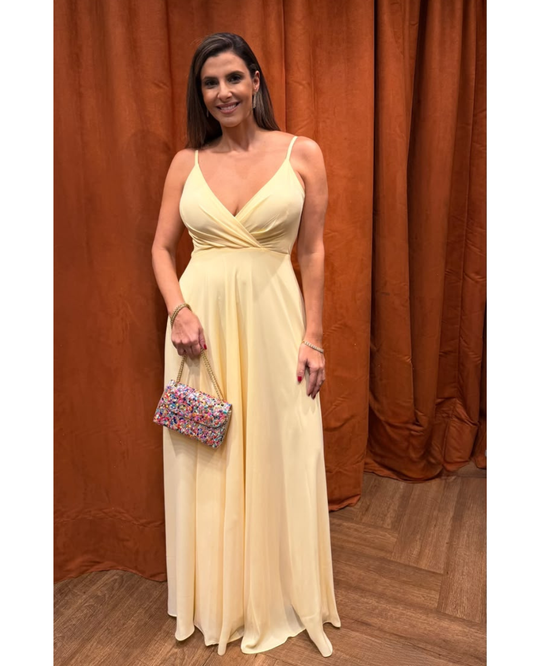 Vestido Longo Ref. 047152 - AMARELO