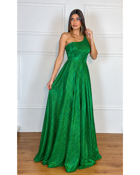 Vestido Longo Ref. 047665 - VERDE ESMERALDA