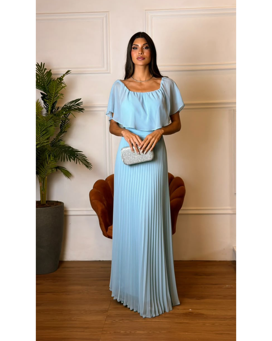 Vestido Longo Ref. 045797 - AZUL SERENITY