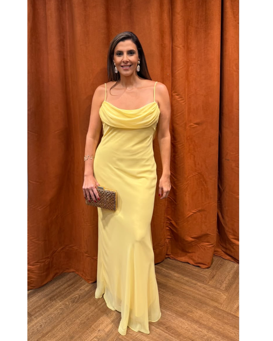Vestido Longo Ref. 048059 - AMARELO