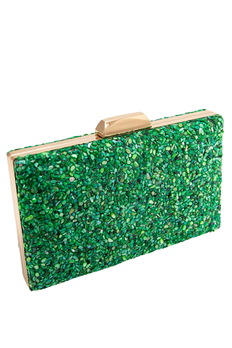 Carteira Pedraria Ref. 047504 - VERDE