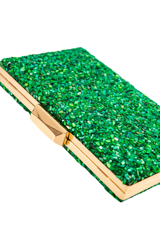 Carteira Pedraria Ref. 047504 - VERDE