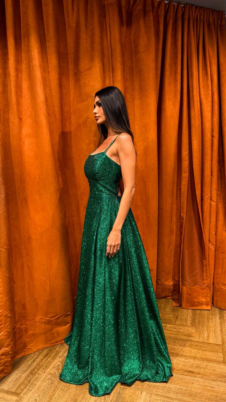 Vestido Lurex Ref. 048852 - VERDE
