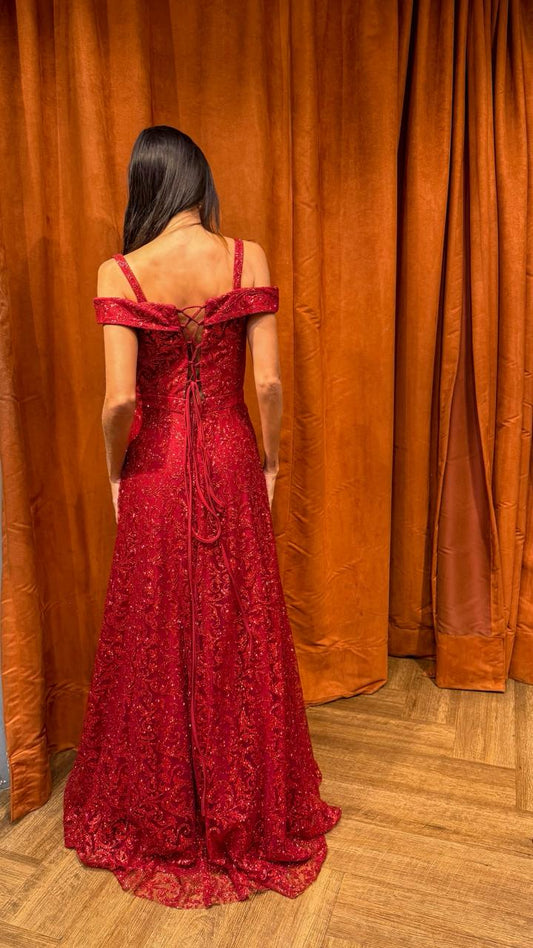 Vestido Longo Ref. 046905 - MARSALA