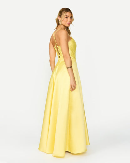Vestido Zibeline Ref. 048567 - AMARELO