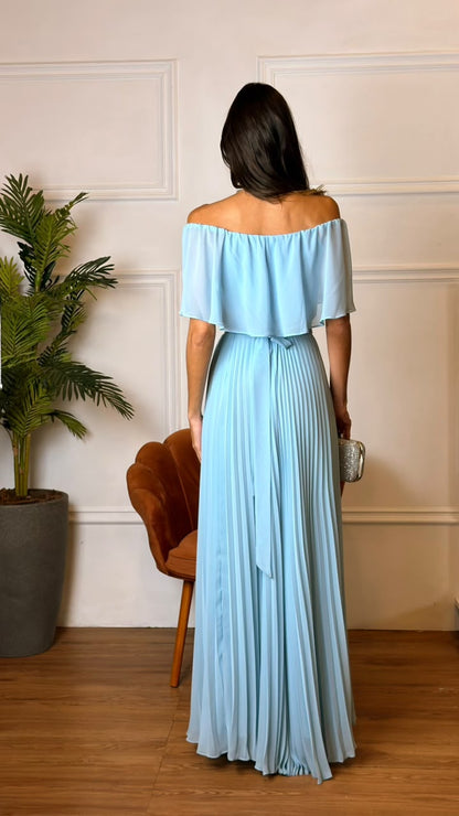 Vestido Longo Ref. 045797 - AZUL SERENITY