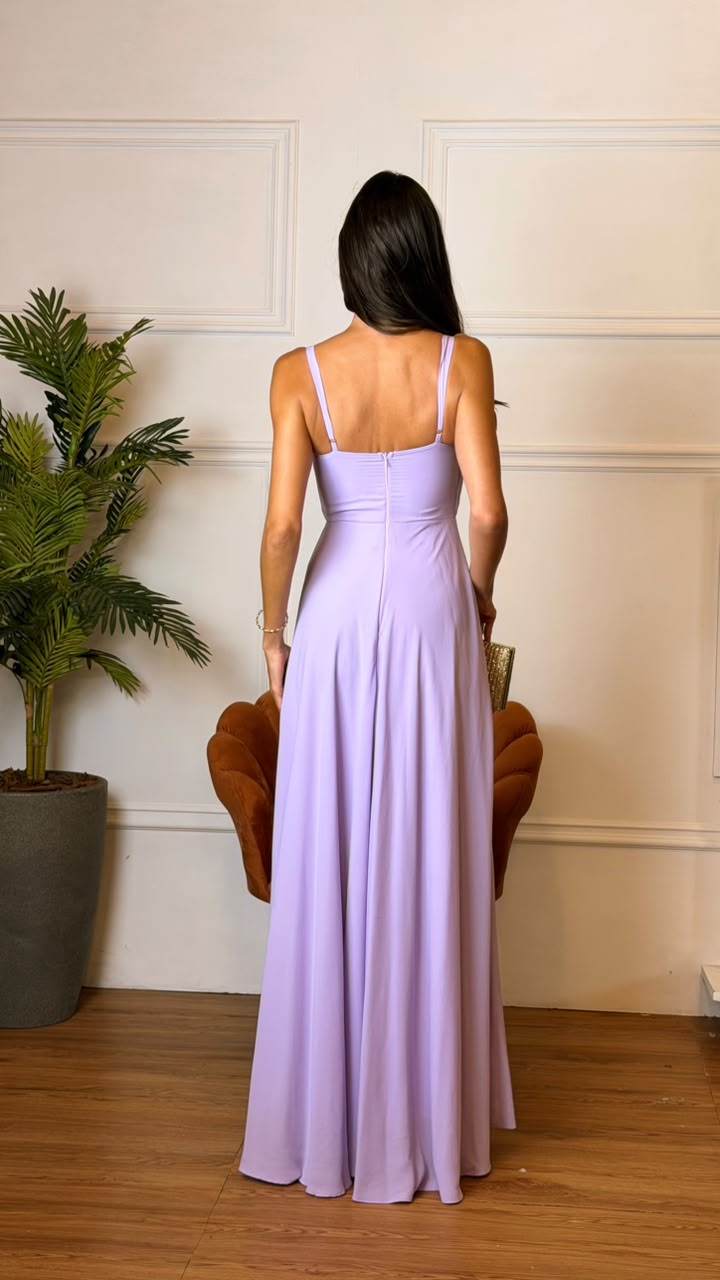 Vestido Longo Ref. 047023 - LILAS