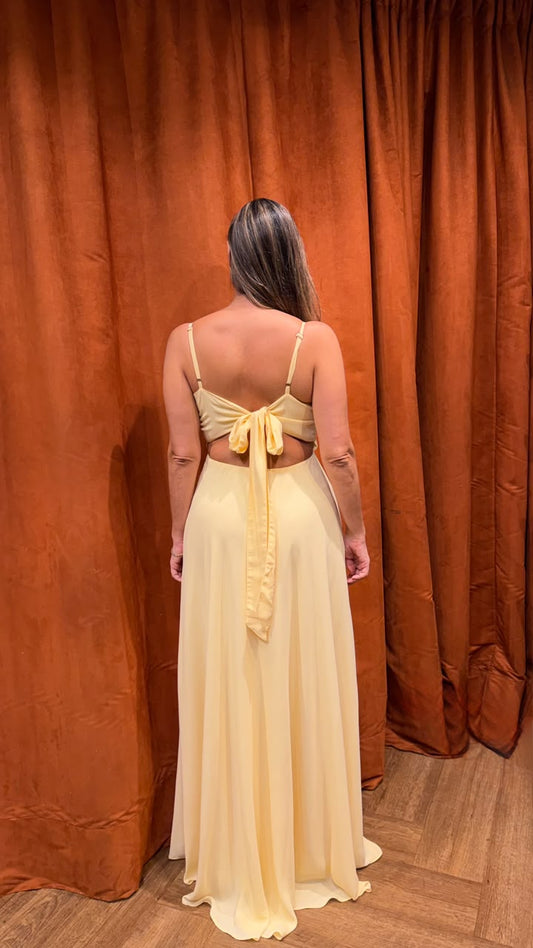 Vestido Longo Ref. 047152 - AMARELO