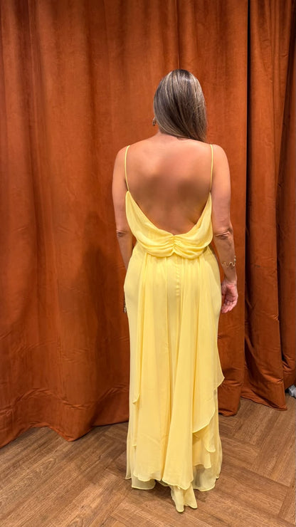Vestido Longo Ref. 048059 - AMARELO