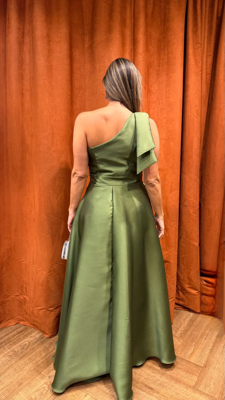 Vestido Zibeline Ref. 048568 - VERDE OLIVA
